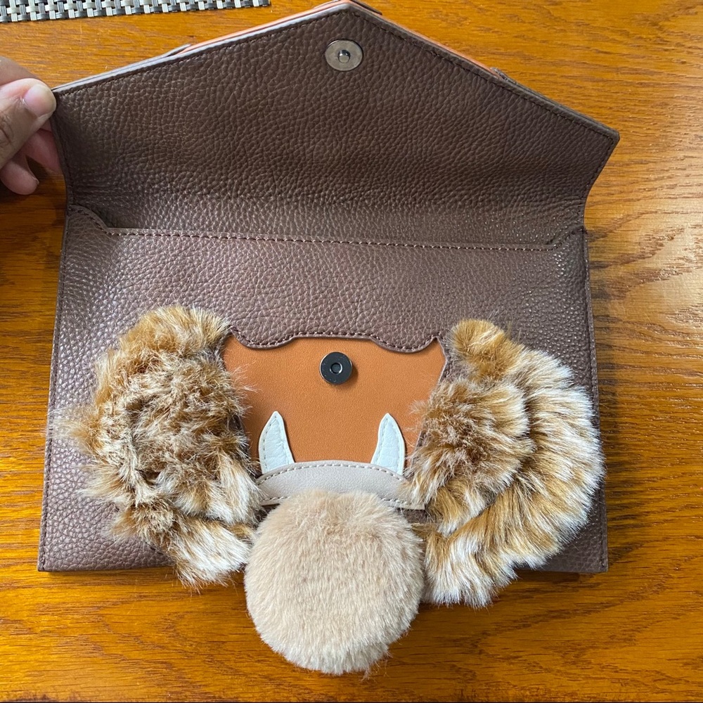 Nwot Danielle Nicole Disney Beast Clutch - image 2